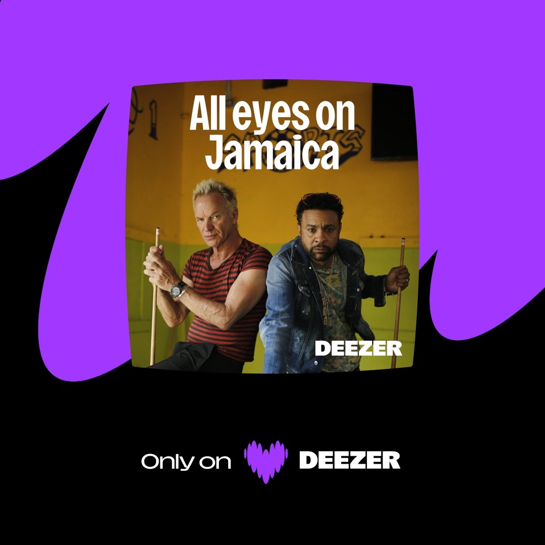 Til a mawnin, Sting X Shaggy, Playing on @deezer