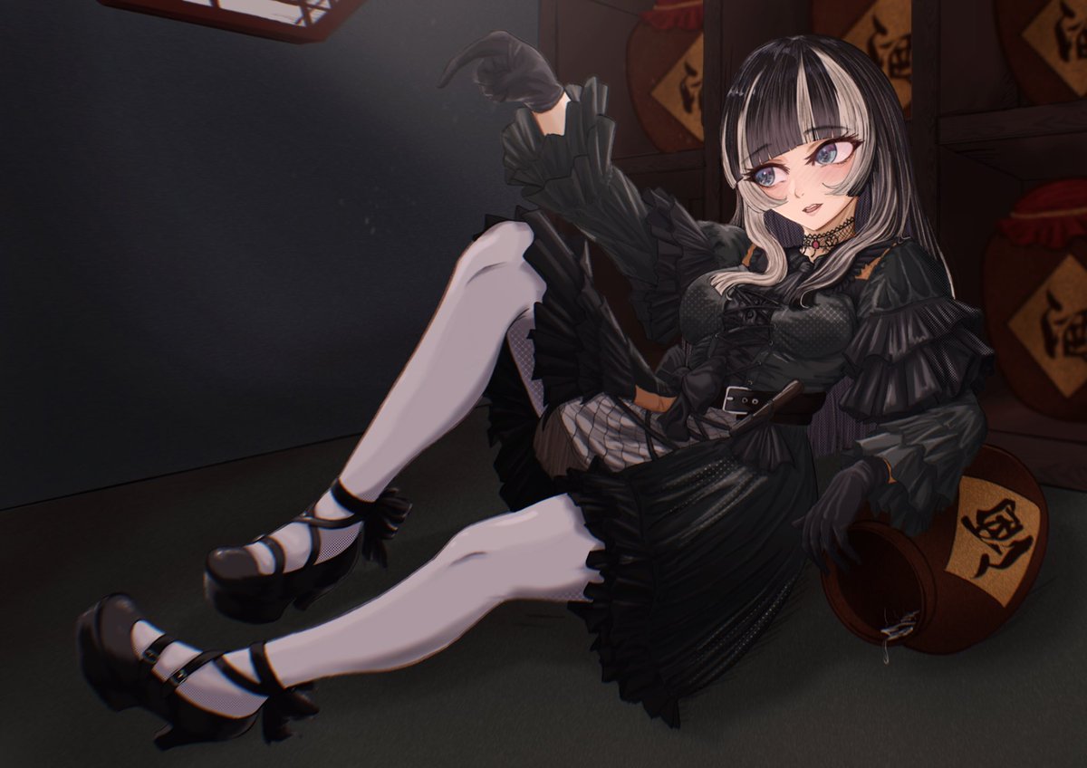 rabkong0903's tweet image. 俳句を書きたいけど、作れないなあ……」
😭😭😭
 #らでん似絵