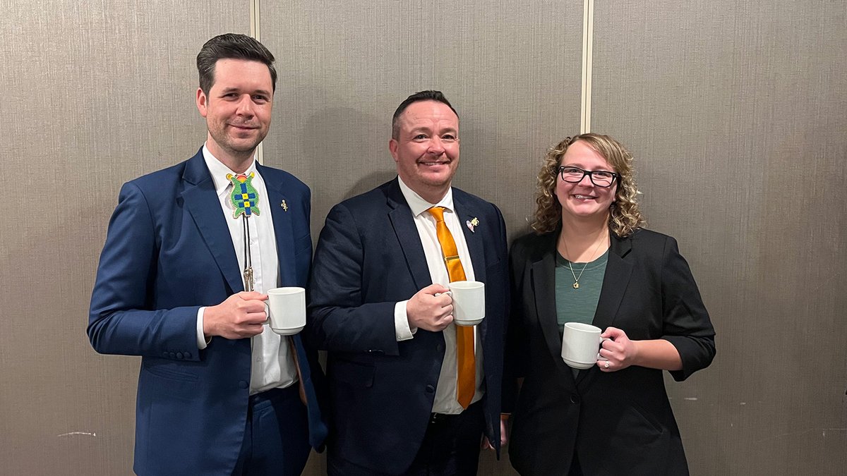 Thank you to all the MLAs who joined us this morning for our second annual From Land to Legislature Breakfast Reception. Agriculture is a driving force in the MB economy, &amp; we will continue to collaborate with our elected officials to benefit all Manitobans.

#LegMB #mbpoli #MbAg
