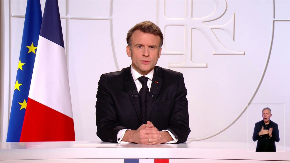 🔴 EN DIRECT
Emmanuel Macron dit aux Français que "la patrie a besoin d'eux et de leur engagement"
l.bfmtv.com/c2Lh