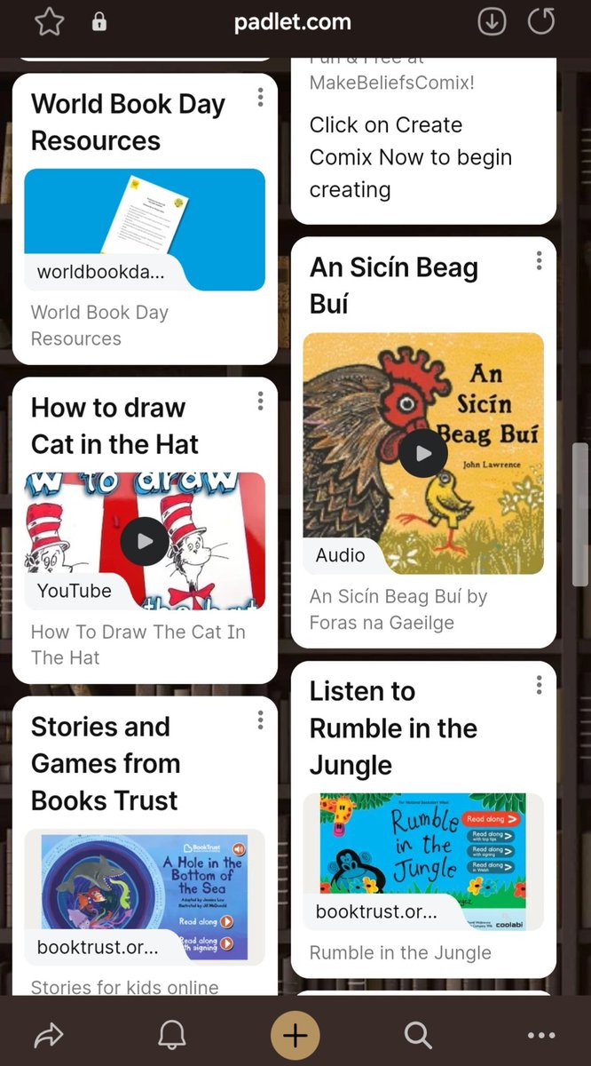 Fiona Farry (@ffarry1) on Twitter photo Some activities/links for World Book Day can be found here: padlet.com/ffarry1/wbd <a href="/WorldBookDayIE/">WorldBookDayIE</a> #WorldBookDay #worldbookday2025 Some activities/links for World Book Day can be found here: padlet.com/ffarry1/wbd <a href="/WorldBookDayIE/">WorldBookDayIE</a> #WorldBookDay #worldbookday2025