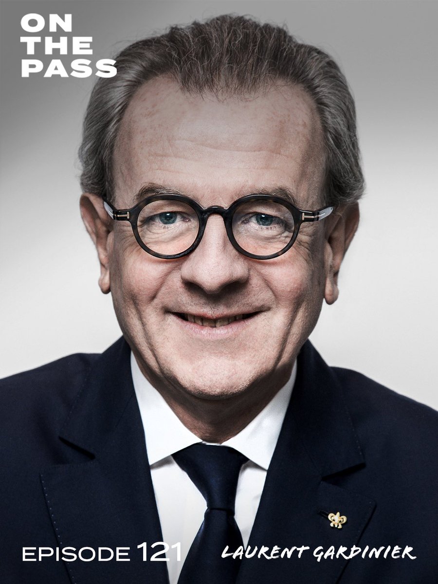 New On The Pass Ep. 121 w/ Laurent Gardinier President of <a href="/RelaisChateaux/">Relais & Châteaux</a> 

Listen here 🎧: podcasts.apple.com/us/podcast/on-…