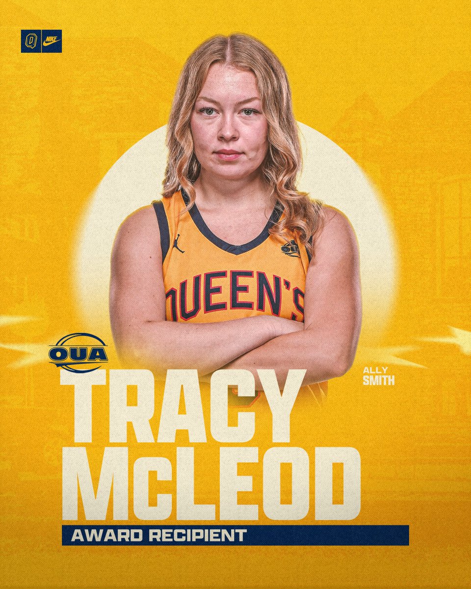 OUA ROOKIE OF THE YEAR ⭐: Brooke Hussey has been named the OUA's Women's Basketball Rookie of the Year!

Conference All-Stars
⭐ 2nd: Katrina Renon
⭐ All-Rookie: Brooke Hussey

Ally Smith also won the Tracy McLeod Award!

🗞️: gogaelsgo.com

#ForGold | #ChaGheill