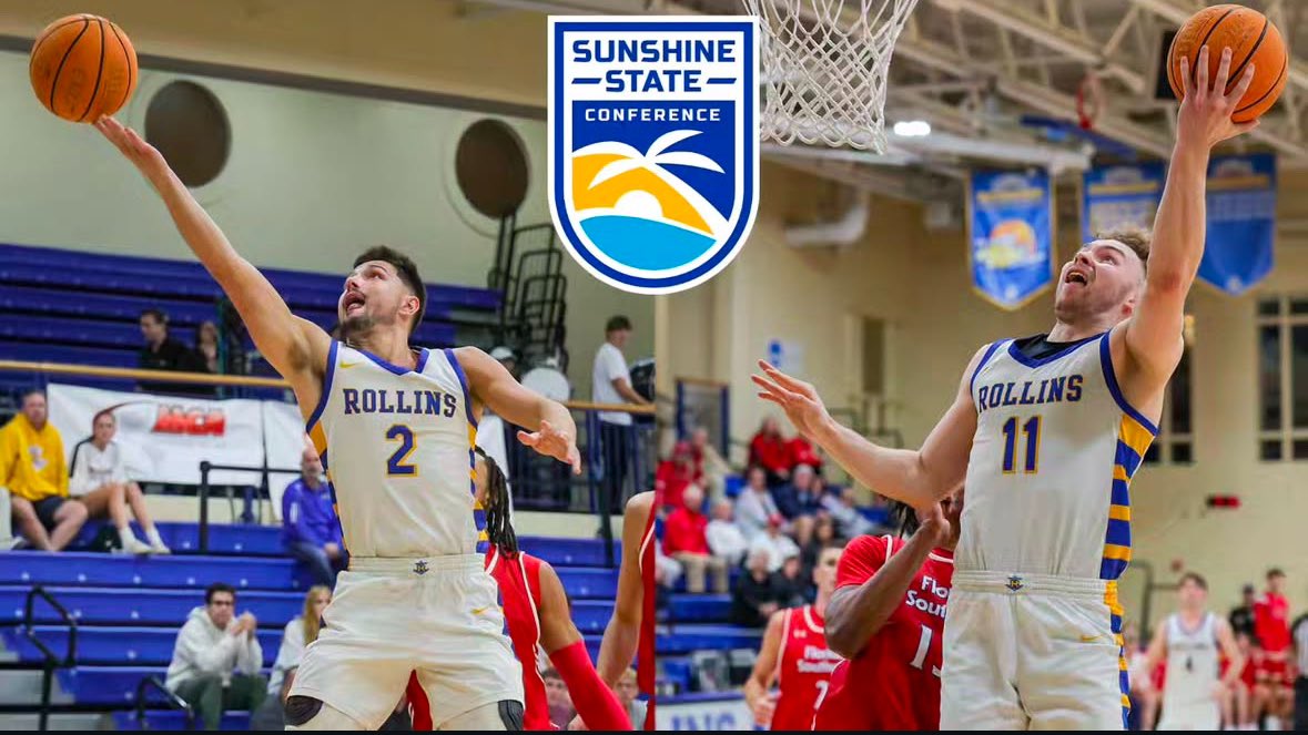 Rollins Basketball (@rollinsmbb) on Twitter photo Congrats to <a href="/beaufrericks11/">Beau Frericks</a> and Emilis Butkus for making 3rd Team All-<a href="/D2SSC/">Sunshine State Conference</a>! 👏
Beau started every game for the Tars, averaging 16.4 pts, 3.9 reb, and 3.8 ast per game.
Emilis led the Tars & was 7th in the SSC in scoring with 17.7 ppg, while shooting 52% from the field. Congrats to <a href="/beaufrericks11/">Beau Frericks</a> and Emilis Butkus for making 3rd Team All-<a href="/D2SSC/">Sunshine State Conference</a>! 👏
Beau started every game for the Tars, averaging 16.4 pts, 3.9 reb, and 3.8 ast per game.
Emilis led the Tars & was 7th in the SSC in scoring with 17.7 ppg, while shooting 52% from the field.