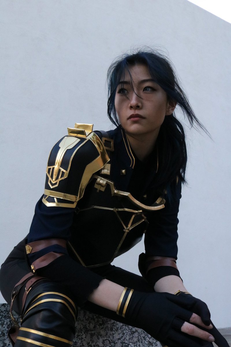 Claire! :) (@cosclairec) on Twitter photo Battle Caitlyn Kiramman ftw 🫡💙 #arcane #caitlynkiramman #cosplay Battle Caitlyn Kiramman ftw 🫡💙 #arcane #caitlynkiramman #cosplay