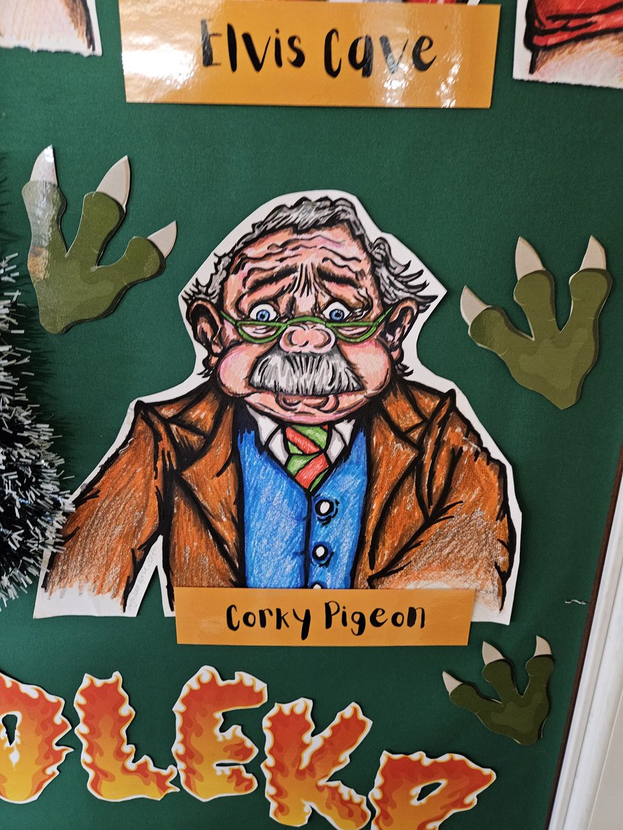 Julaan Govier (@julaangovier) on Twitter photo As <a href="/WorldBookDayUK/">World Book Day UK 📚</a> 📚😃 approaches, my new door design has taken shape <a href="/CCJacademy/">Cheam Common Junior</a>!
This year, I went for a Krindlekrax by author Philip Ridley! I love this story! The charcater Ruskin is a true #UnsungHero! 👍
Illustrations by me! 😃
#WeAreLEO 🧡🦁 As <a href="/WorldBookDayUK/">World Book Day UK 📚</a> 📚😃 approaches, my new door design has taken shape <a href="/CCJacademy/">Cheam Common Junior</a>!
This year, I went for a Krindlekrax by author Philip Ridley! I love this story! The charcater Ruskin is a true #UnsungHero! 👍
Illustrations by me! 😃
#WeAreLEO 🧡🦁