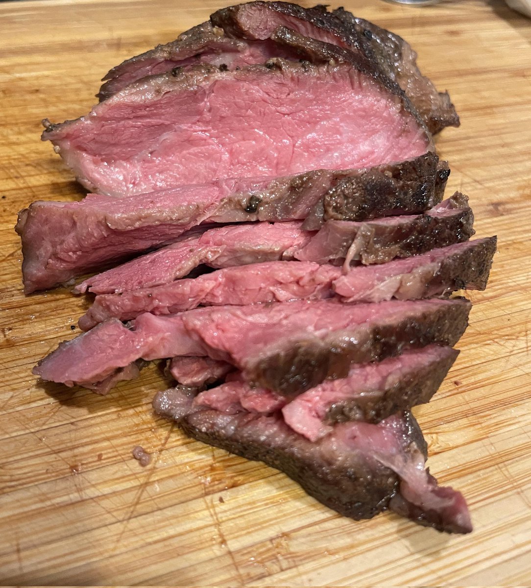 This is my emotional support animal.

Not my emotional crutch.

Because, unlike carbs, steak doesn’t make me feel better by temporarily dampening my emotional turmoil.

It makes me feel better by providing my brain with all the nutrients it needs to perform at its optimal