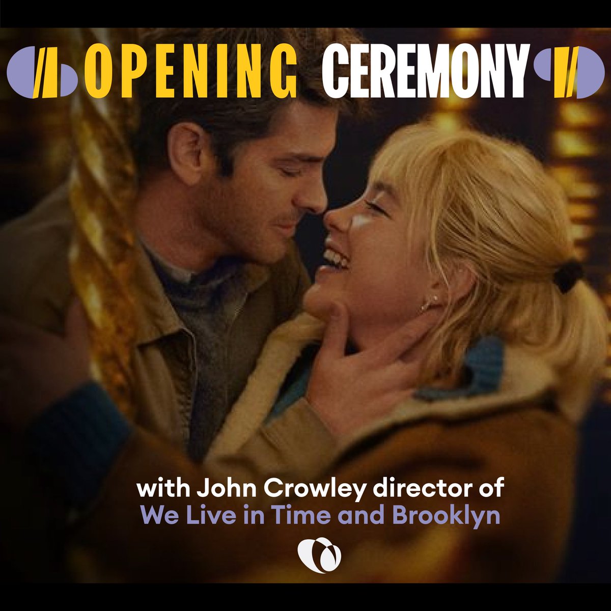 Revealing our incredible opening speaker - the director of We Live in Time and Brooklyn - John Crowley! We are so excited to launch our 16th festival with a bang. For tickets to our full programme of events see our website.