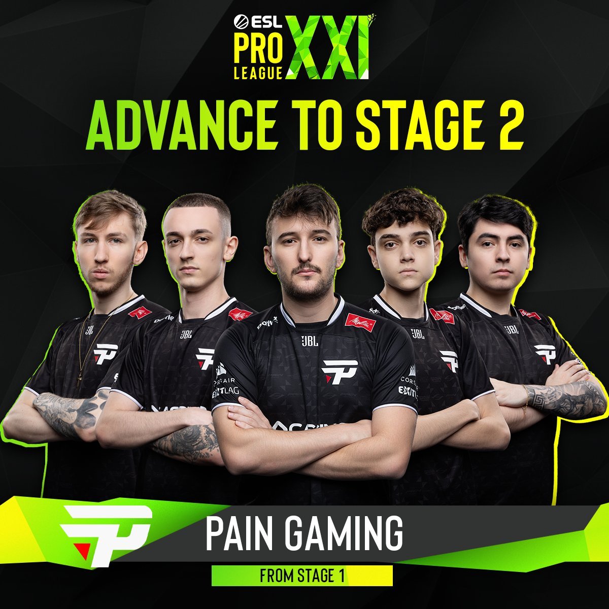 ESL Brasil 🇧🇷 (@eslbrasil) on Twitter photo 2/3 ✅
A <a href="/paiNGamingBR/">paiN Gaming</a> está TOTALMENTE classificada para a segunda fase da #ESLProLeague em uma campanha HISTÓRICA!
VAMO BRASIL 🇧🇷 2/3 ✅
A <a href="/paiNGamingBR/">paiN Gaming</a> está TOTALMENTE classificada para a segunda fase da #ESLProLeague em uma campanha HISTÓRICA!
VAMO BRASIL 🇧🇷