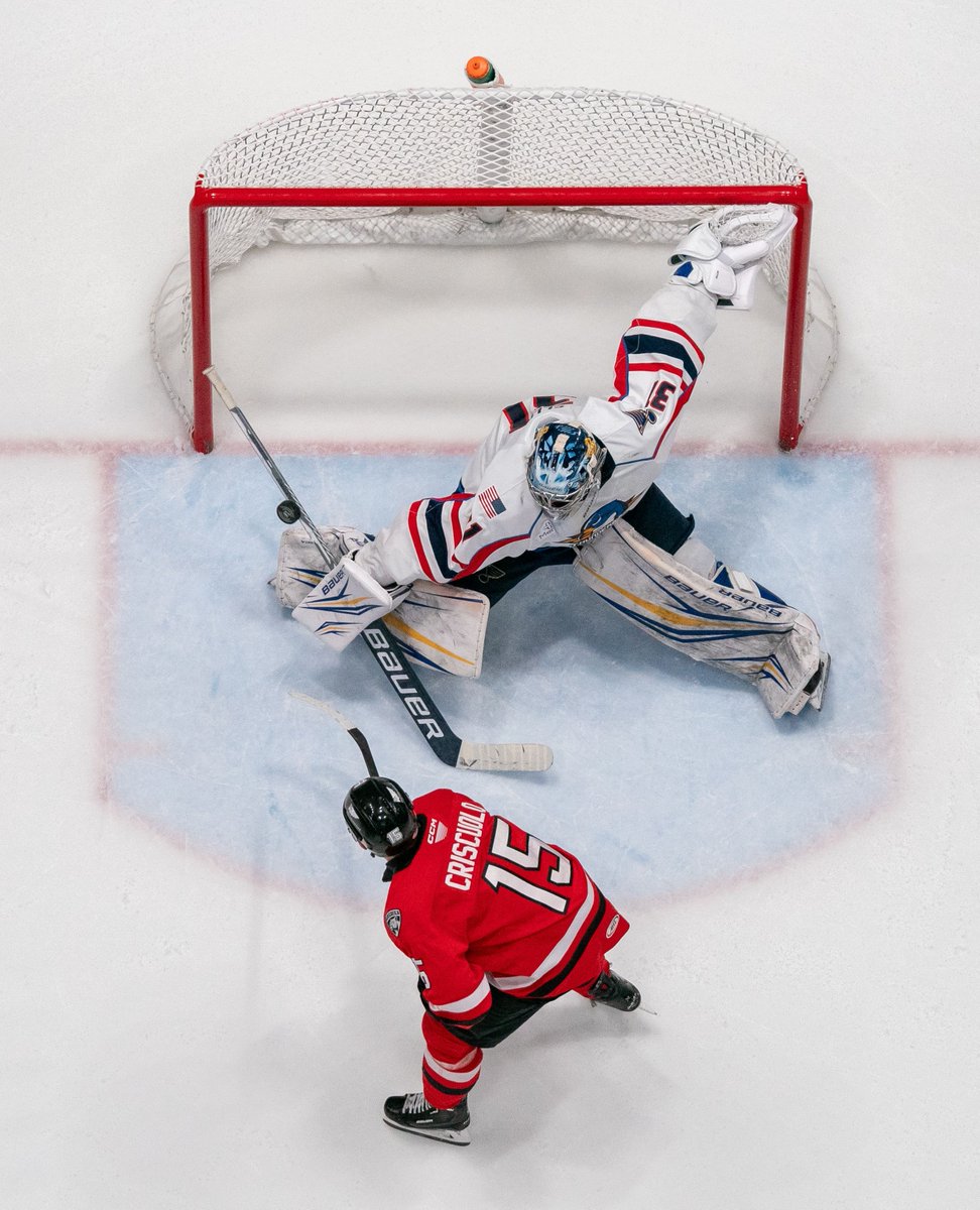 TheAHL's tweet image. One picture to describe Colten Ellis' 32-save shutout last night: