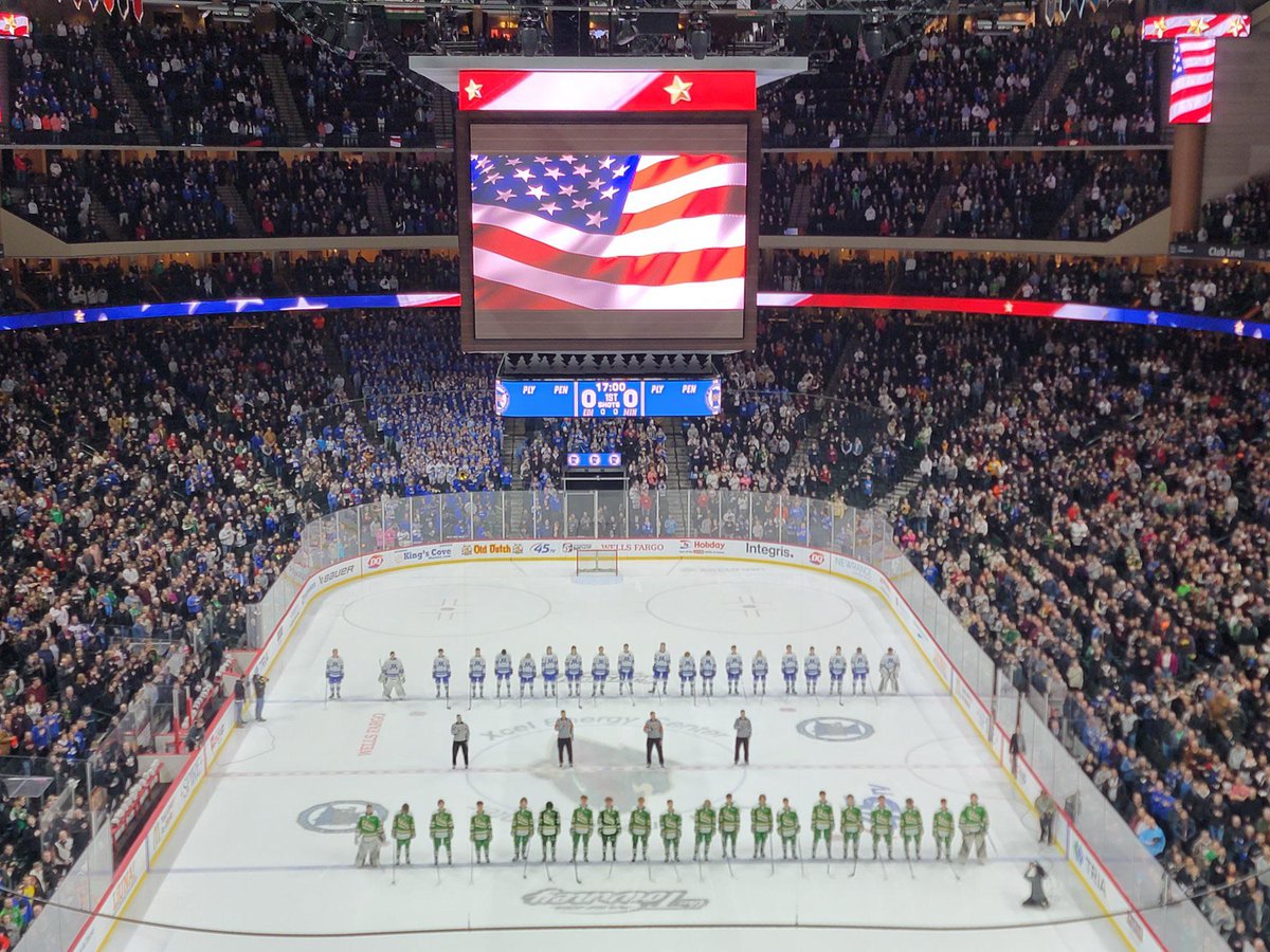 Say what you want about Texas HS Football, Indiana HS Hoops, or Iowa HS Wrestling... but nothing compares to the Minnesota High School Hockey tournament. 

It's a statewide holiday which began earlier this morning. It's broadcast all across the state. People (both students and