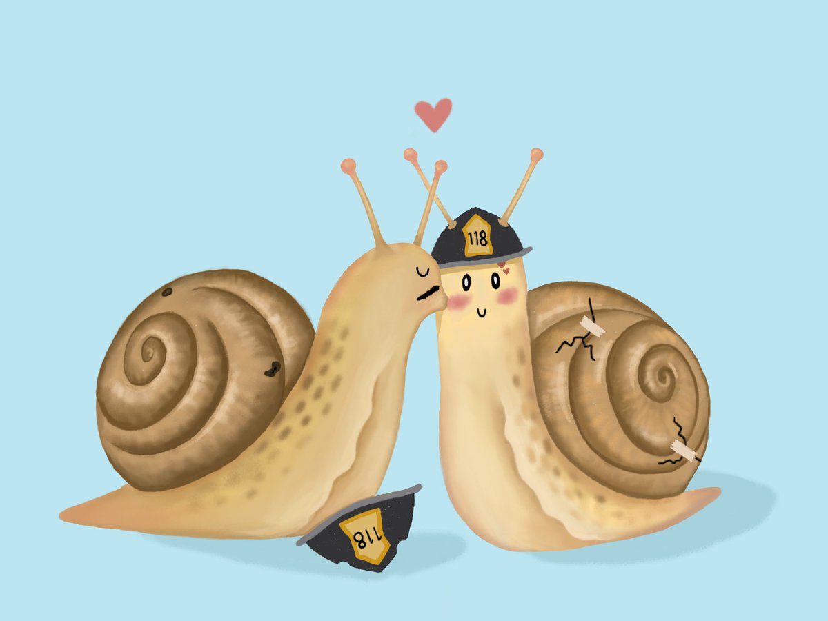 buddie as snails in love :)