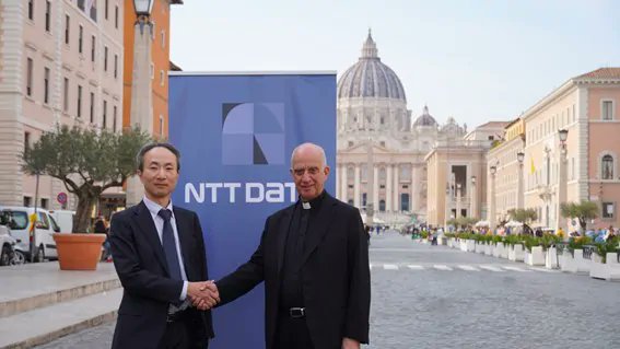 🌍 NTT DATA &amp; The Holy See Partner for Digital Innovation! 🤝

<a href="/NTTDATA/">NTT DATA (Official)</a>  and The Holy See announce a collaboration to leverage digital technology for enhanced efficiency and innovation. 🚀

🔗 erpne.ws/l3og3f

#DigitalTransformation #NTTDATA #TheHolySee #Innovation
