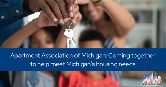 ApartmentsofMI's tweet image. At the Apartment Association of Michigan, we bring together housing providers, suppliers and managers to provide a safe place to call home for all! Learn more: apartments.org