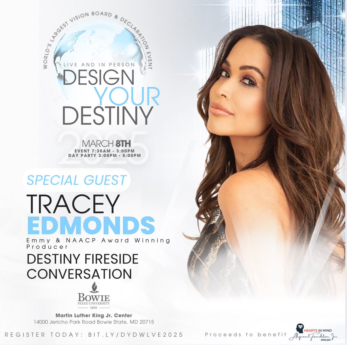 EdmondsEnt's tweet image. Hey DMV Fam! Hope you will join me for a day of FUN and INSPIRATION! 🙏🏽❤️

Design Your Destiny Event Tickets: bit.ly/3QNAM7U