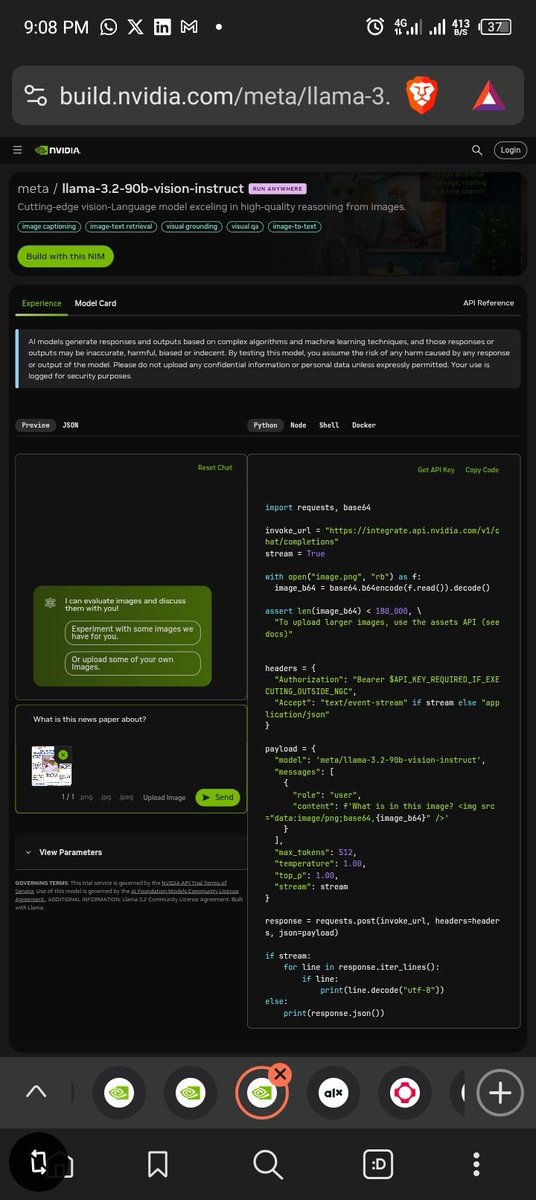 NVIDIA Inference Microservices (NIM) is a suite of microservices for deploying generative AI models like chat bots, image or 3D object generators, deep fake detectors, ...

#alx_africa #alx_aisk