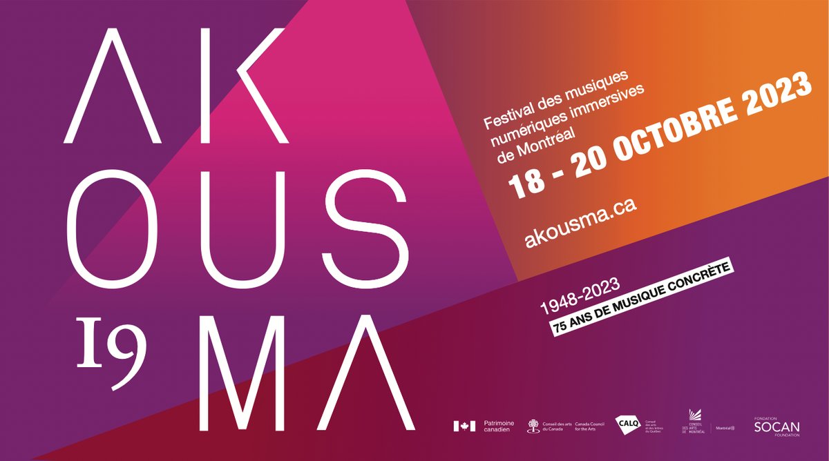AKOUSMA - 2 concerts ce mois-ci - mailchi.mp/akousma/infole…