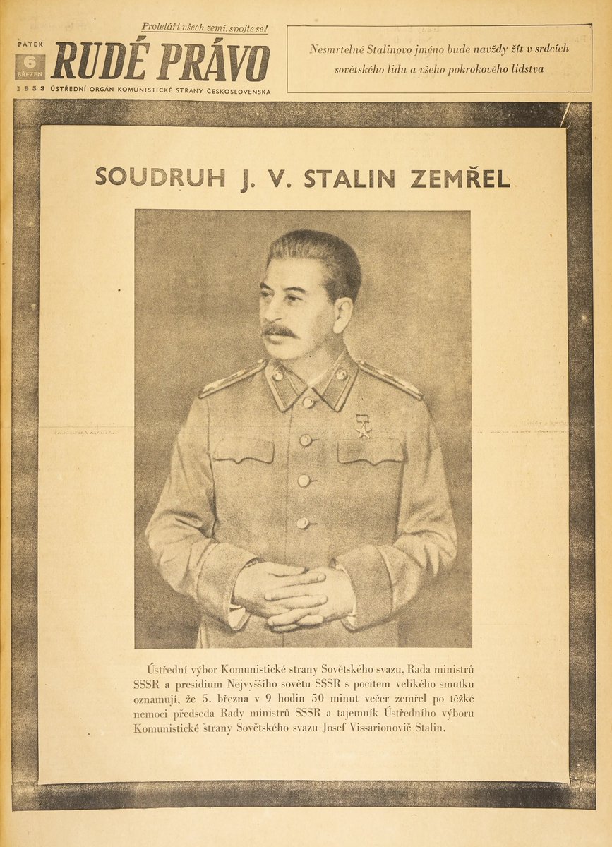 Svůj první dobrý skutek v životě stihl soudruh Josef Visarionovič jen tak tak.