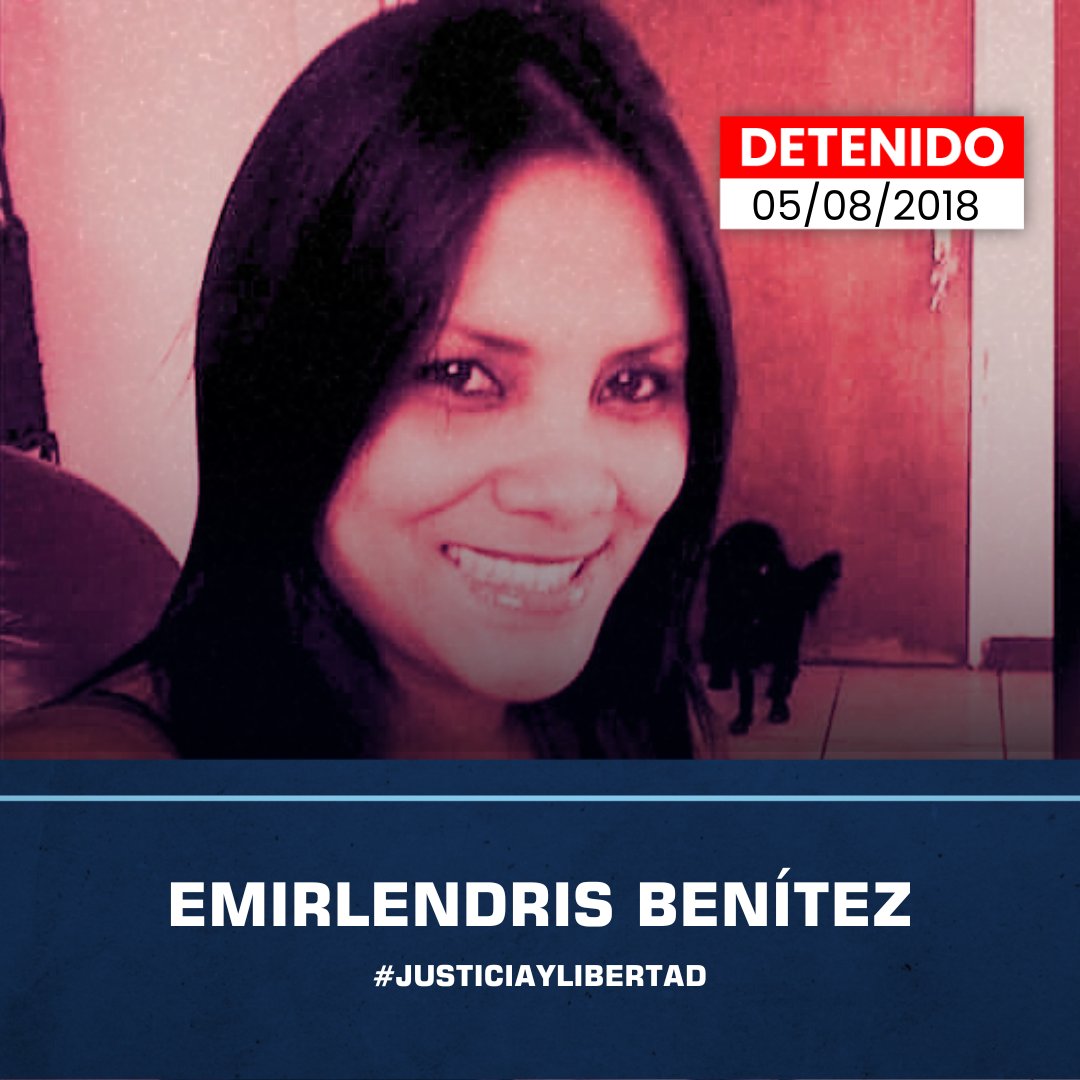 #ATENCIÓN Hacemos un llamado urgente a las autoridades para que se brinde la atención médica que Emirlendris Benítez, presa política venezolana, requiere de manera inmediata.  

Emirlendris lleva una lucha incansable por su salud desde que fue privada de libertad, aunque recibió