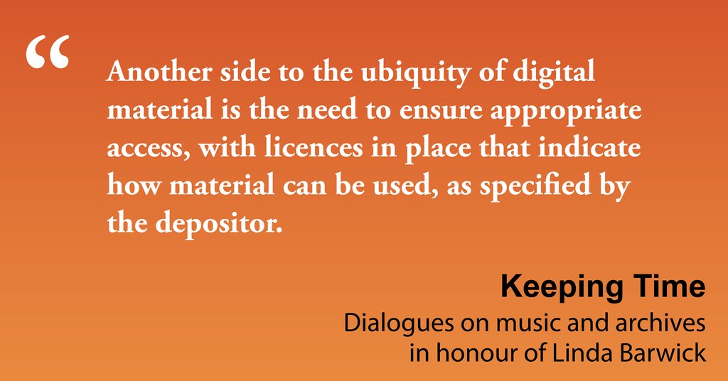 Sydney University Press (@sydneyunipress) on Twitter photo Edited by Nick Thieberger, Amanda Harris, Sally Treloyn and Myfany Turpin, "Keeping Time" is an essay collection examining Indigenous music practices, archiving and repatriation. 
Read more: bit.ly/3Xp8TG9 Edited by Nick Thieberger, Amanda Harris, Sally Treloyn and Myfany Turpin, "Keeping Time" is an essay collection examining Indigenous music practices, archiving and repatriation. 
Read more: bit.ly/3Xp8TG9