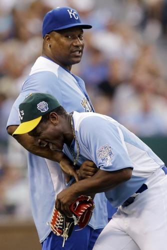 Bo Jackson and Rickey Henderson.