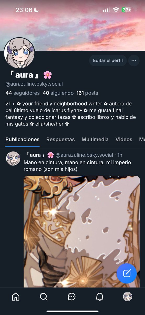 Holi, buenas noches. Os recuerdo que ya no me paso por esta cuenta y que estoy activa por la URL de la imagen adjunta 🤍

Nos vemos por ahí si me queréis seguir.