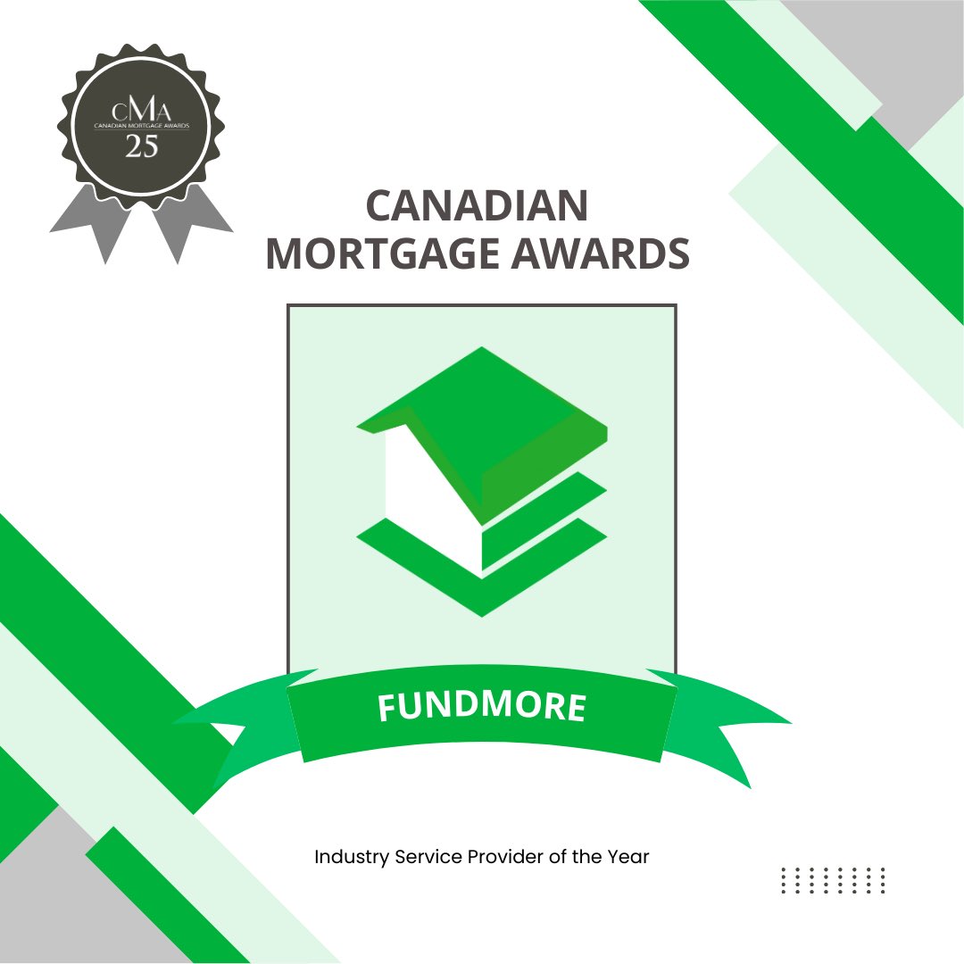 We are proud to be recognized as an Excellence Awardee and shortlisted for Industry Service Provider of the Year in the 19th Annual Canadian Mortgage Awards! ✨🏆

#MortgageAwardsCA #canadianmortgageindustry