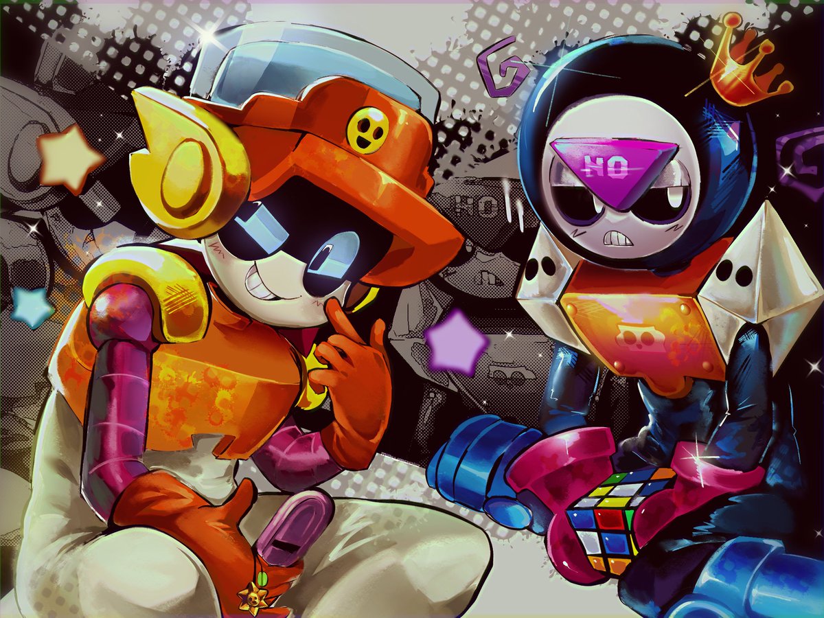 MilkyMooie's tweet photo. Was trying something different with my artStyl 
#brawlstars
#BrawlStarsArt https://t.co/I9keRFAHqL