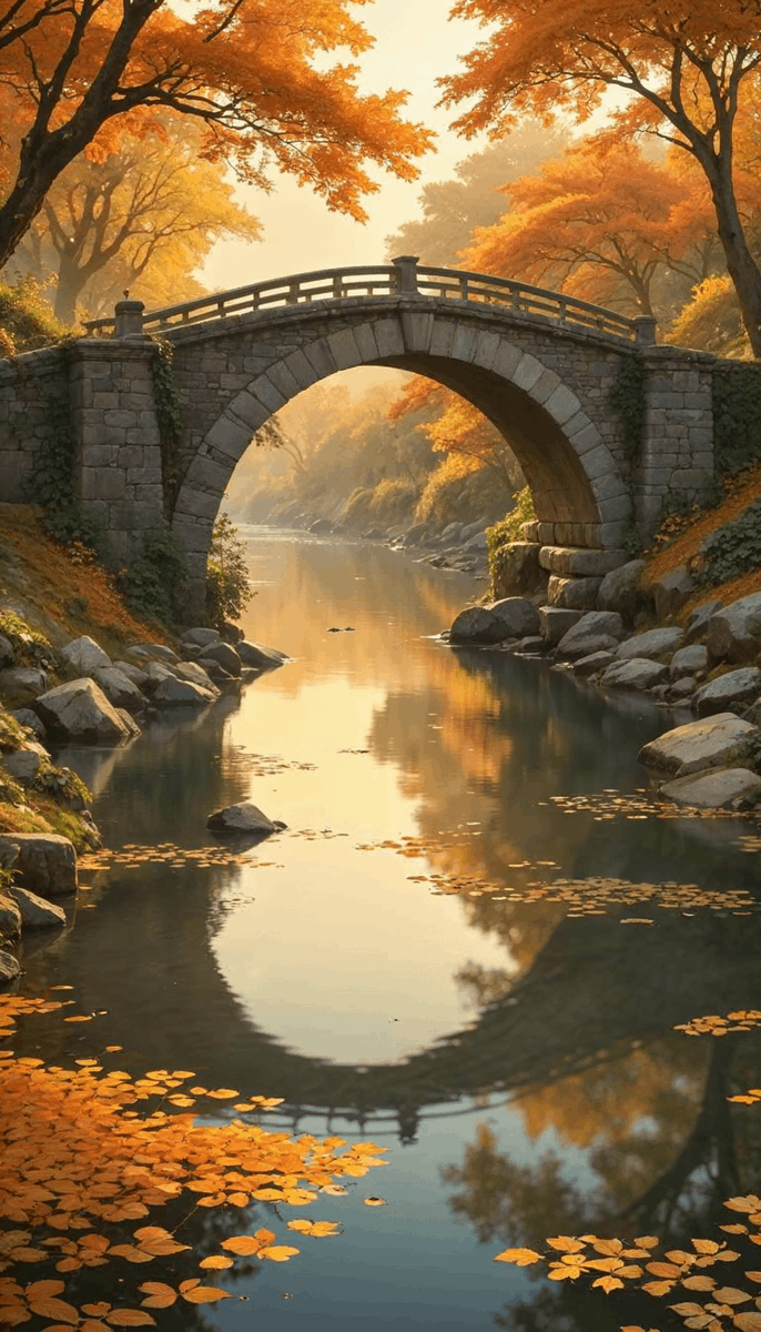 FideoWallpapers's tweet photo. #AnimeLandscape #AutumnVibes #NatureWallpaper #WaterfallScene #FantasyArt #AnimeStyle #4KResolution #VibrantColors #GoldenHour https://t.co/2fT4fT6iyg