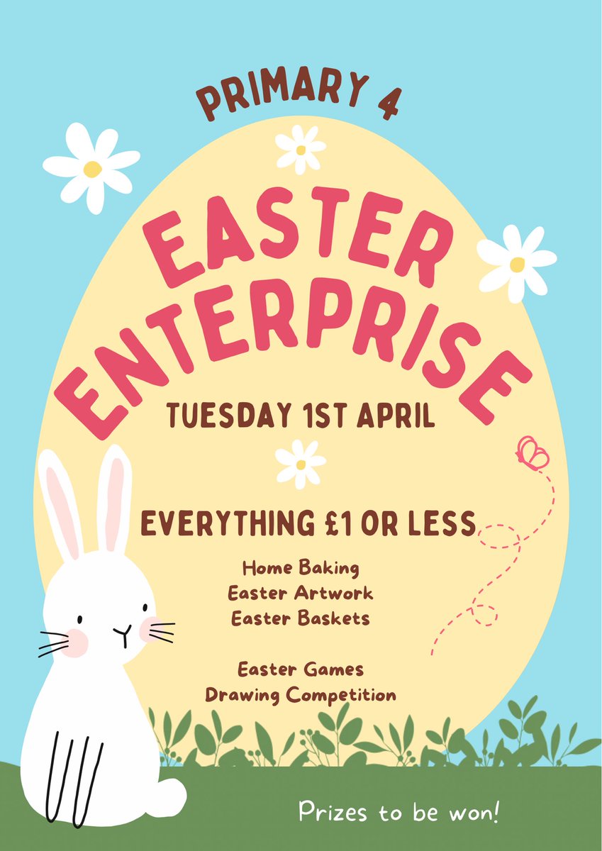 P4 Easter Enterprise 🐥 🥚 🐰 🍫 <a href="/BPSMrsLang/">Mrs Lang</a> <a href="/BeancrossPS/">Beancross Primary</a>