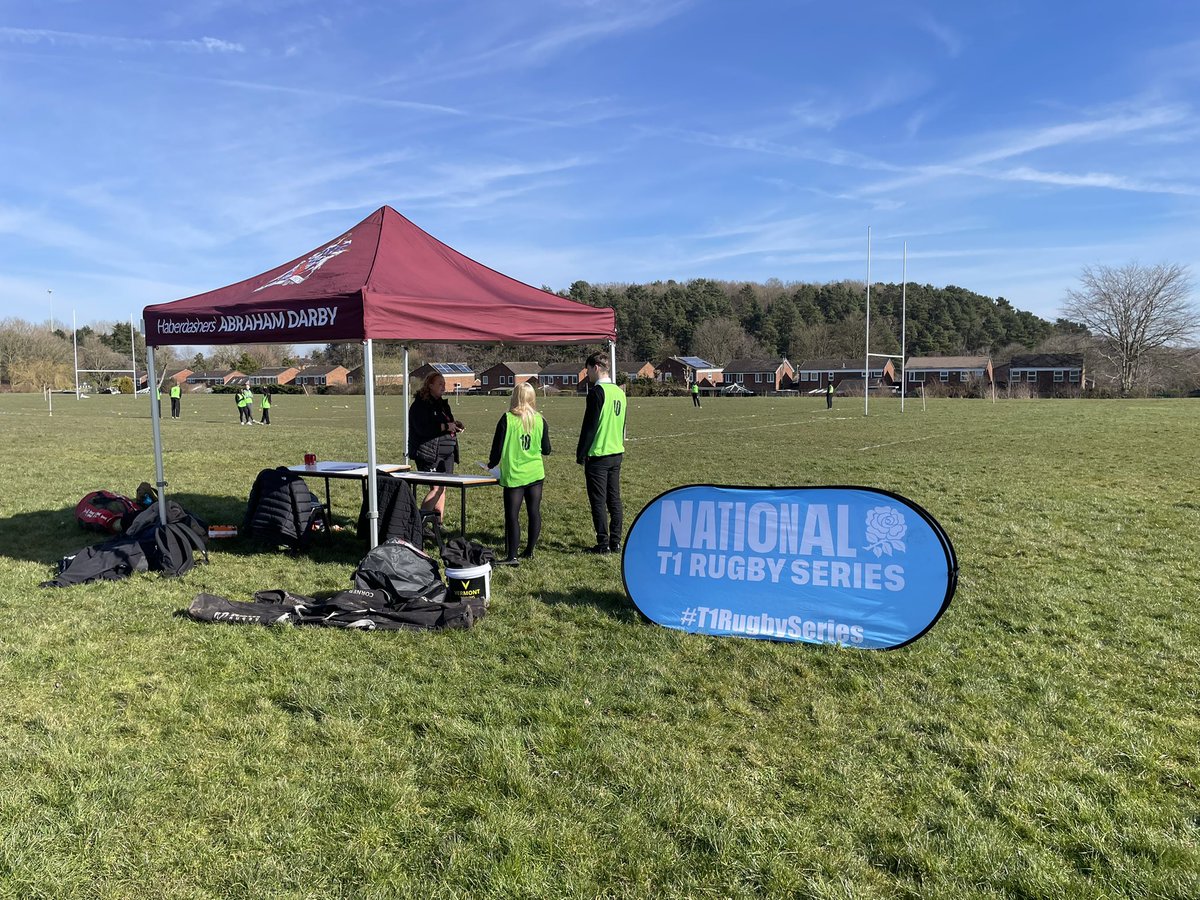 TWSSP's tweet image. What a fantastic day for some primary schools T1 Rugby. Hosted and led by the excellent young leaders @HADRugby1 @HabAbrahamDarby 

19 schools, 190 participants, most new to the game of rugby and all had a great time. 

@EngRugT1Rugby @EnglandRugby