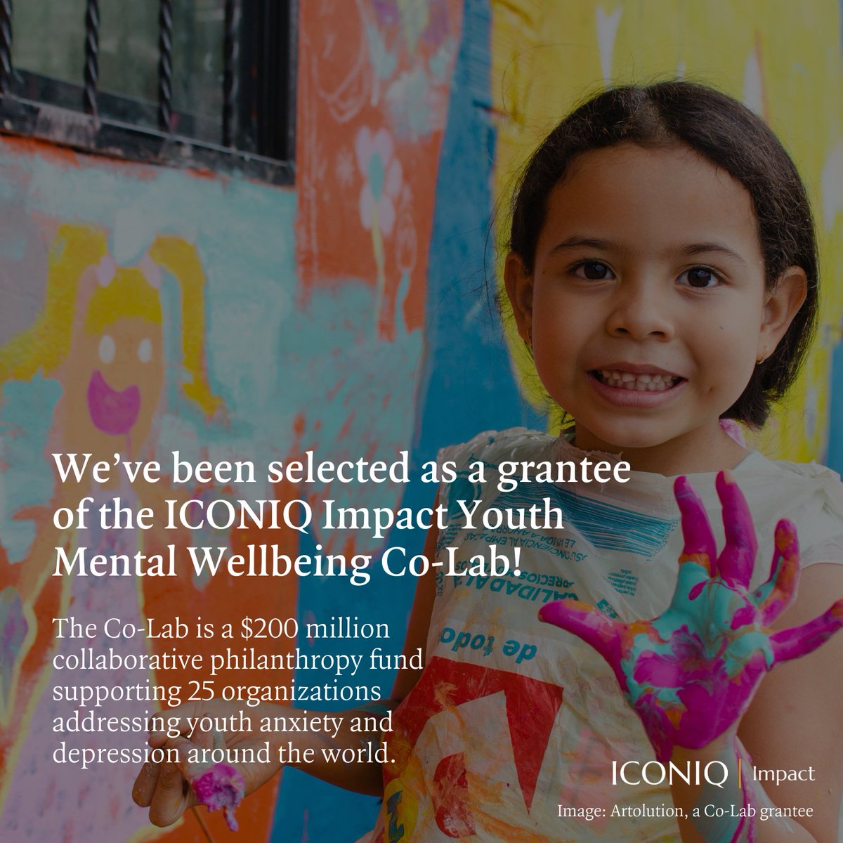 We’re thrilled to share StrongMinds has been selected as a grantee of the #ICONIQImpact Youth Mental Wellbeing Co-Lab for our work in providing depression treatment to adolescents. 

#YouthMentalHealth #Philanthropy #CollaborativePhilanthropy #YMWBCoLab
