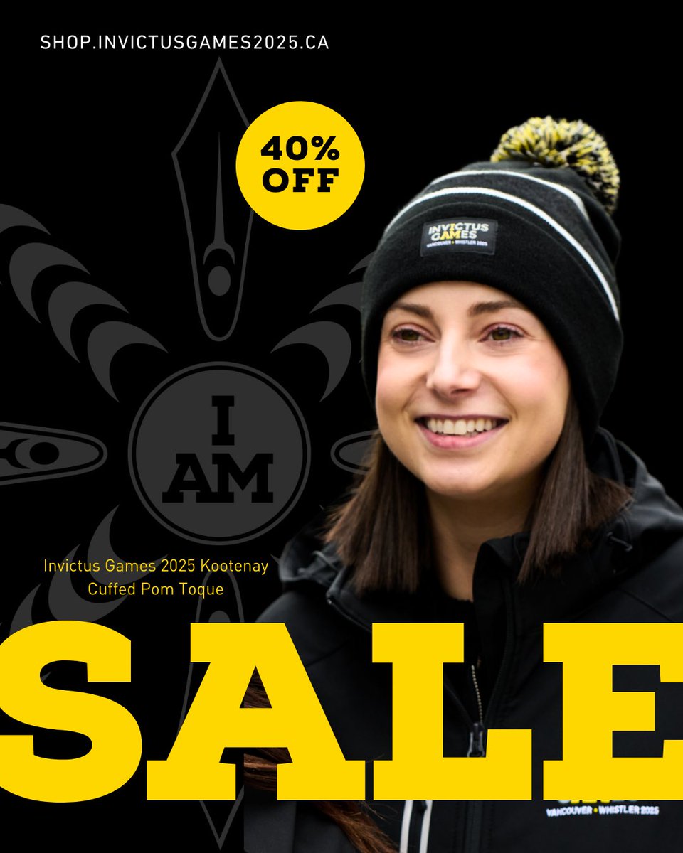 InvictusGames25's tweet image. FINAL CALL: 40% OFF IG25 MERCH! 🚨 As the Invictus Games Vancouver Whistler 2025 wraps up, this is your last chance to grab official Games merchandise at 40% off!
Stock is limited—once it’s gone, it’s gone for good. Don’t miss your chance to take home a piece of history,…