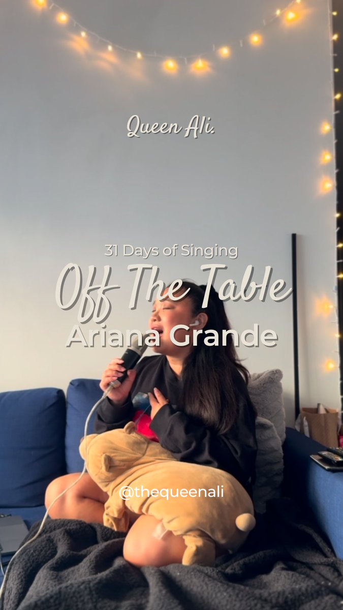 #ArianaGrande &amp; <a href="/theweeknd/">Abel Tesfaye</a> - Off The Table
DAY 6 OF #31DaysOfSinging ✨