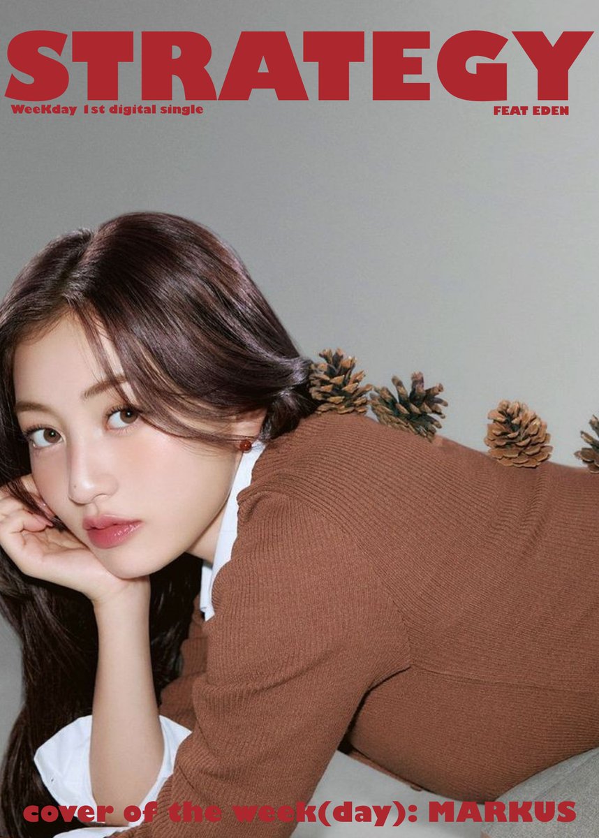 💌 weeKday 💌 The First Single - Strategy feat. Eden
💌 2025.03.08

დ How can I get your attention? I got a plan to get you with me!

Step 3
#YAS #MARKUS #weeKday #요일 #STRATEGY