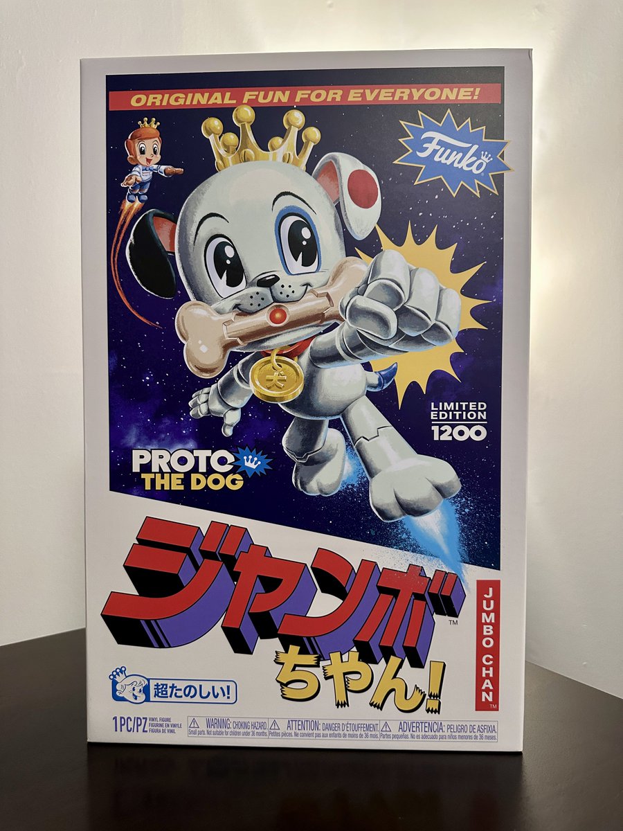 MidniteHauer's tweet photo. Atta boy, Proto!!
#Funko #JumboChan #ProtoCrew https://t.co/u7NUrKN3o8