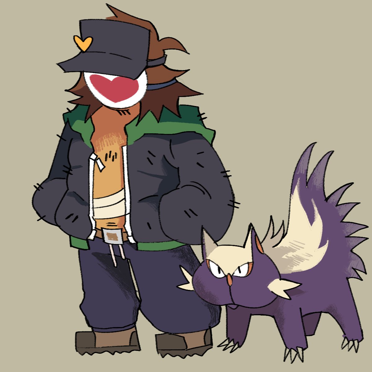 more pokemon AU stuff 
(beltboy's rockruff evolves to the midnight form)
#lisathehopeless