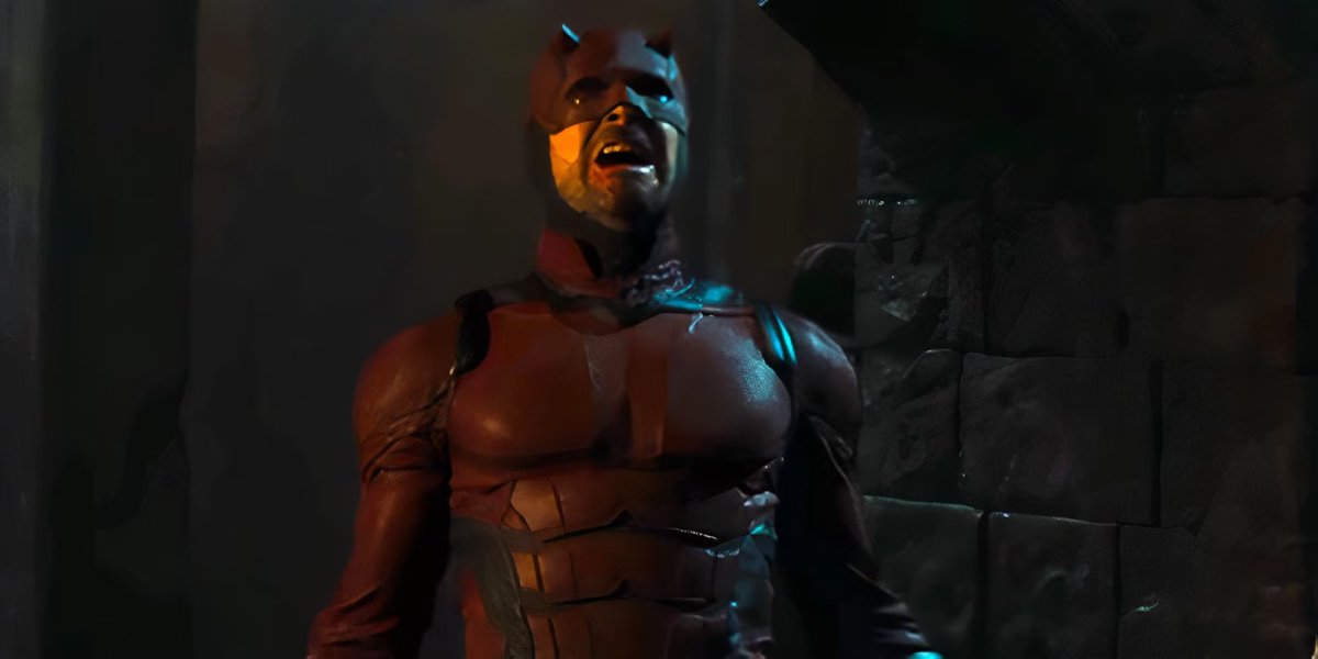 That first episode of #DaredevilBornAgain moving bricks of trauma by the pound baby. That's that pure shit too. 100% pain straight from the source. Raw. No therapy.