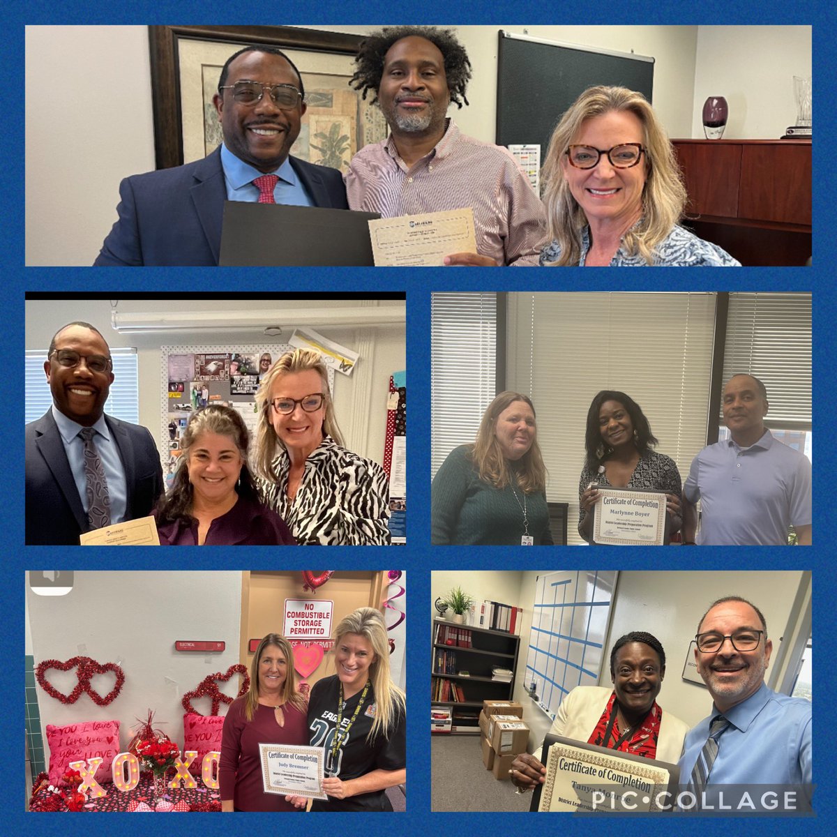 Our District Leadership Graduates are shining bright! ✨ Here are a few of these rock stars celebrating their success! 

Team Broward is growing and learning everyday!!! 🙌

#BCPSLeads