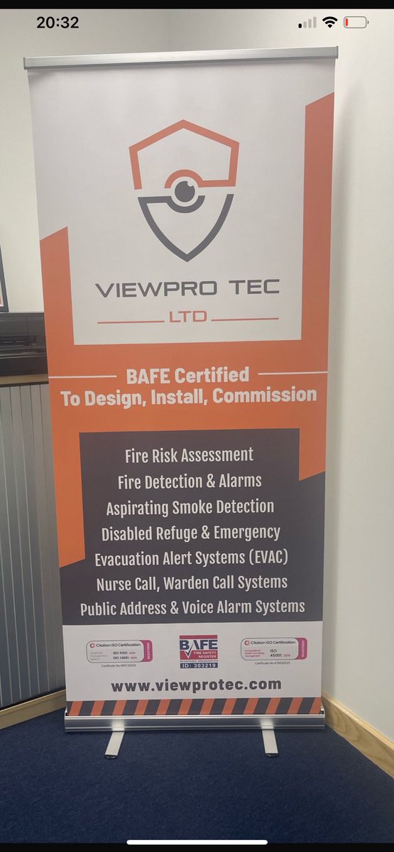 ViewProTecLtd's tweet image. A list of services @ViewProTecLtd offer as a BAFE certified company.  
viewprotec.com