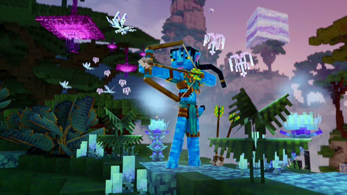 Pandora is lush 🌿, beautiful 🌄, and blocky🟫!

Complete your Rites of Passage! 🏹