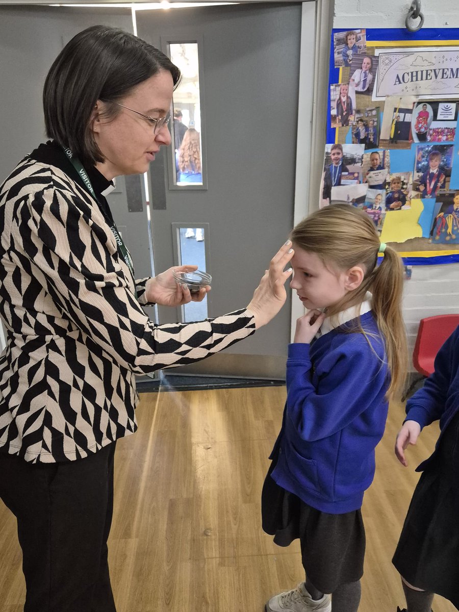 🙏🙏🙏🙏🙏🙏🙏🙏🙏🙏🙏🙏🙏🙏🙏🙏
Thanks to the Rev. Philippa &amp; Caroline for delivering our Ash Wednesday Service this morning marking the first day of Lent. 
The children had the sign of the cross on their foreheads with ashes marking this holy day. 🙏