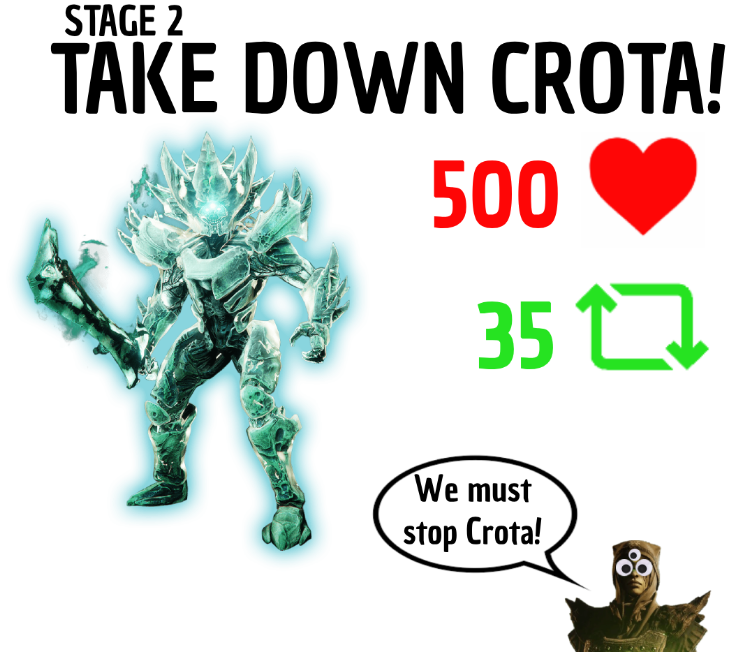 Help Eris Morn take down Crota!