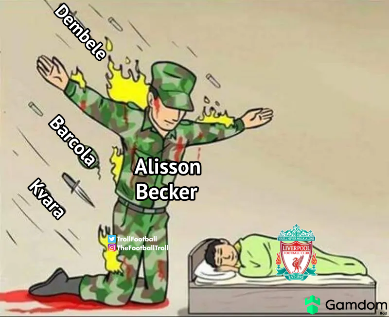 TrollFootball's tweet image. PSG vs Liverpool highlights