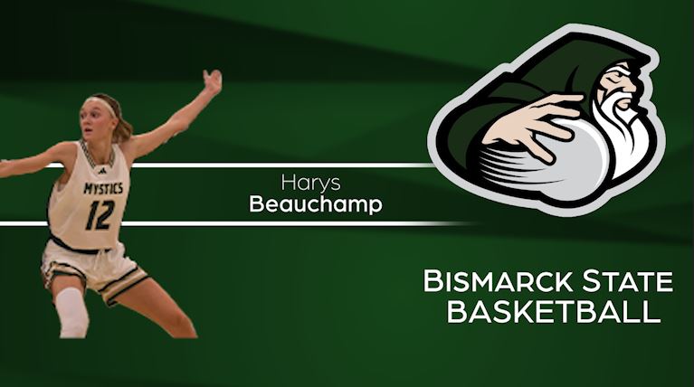 Harys Beauchamp has been one of the most dominant players in the MonDak conference this season, and she's a big reason Bismarck State has had one of the best turnarounds in college basketball

Tonight we put the Beulah native in the Sports Spotlight on <a href="/KFYRTV/">KFYR-TV</a>