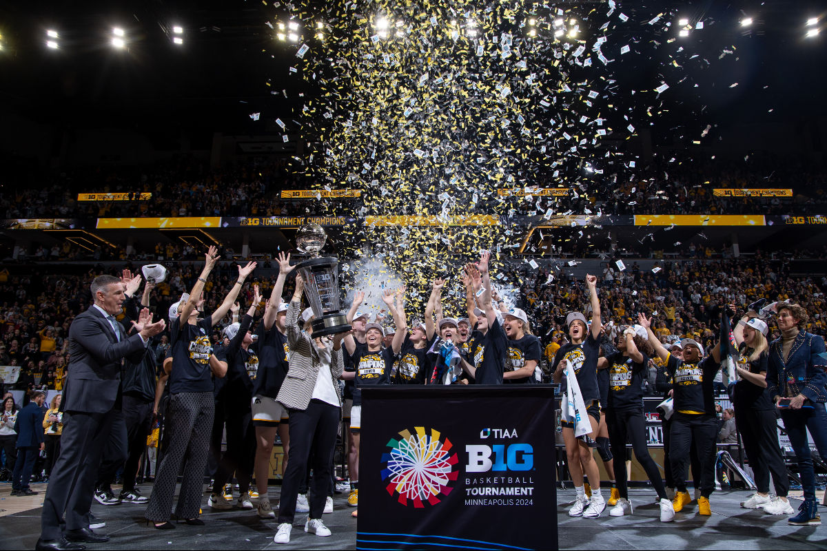A look back at last year’s action-packed, record-breaking Big Ten Women’s Basketball Tournament at Target Center 🏀🔥 Proud to be part of the first-ever sellout in tournament history.

Good luck to all of the players and teams this year—let’s make more history!