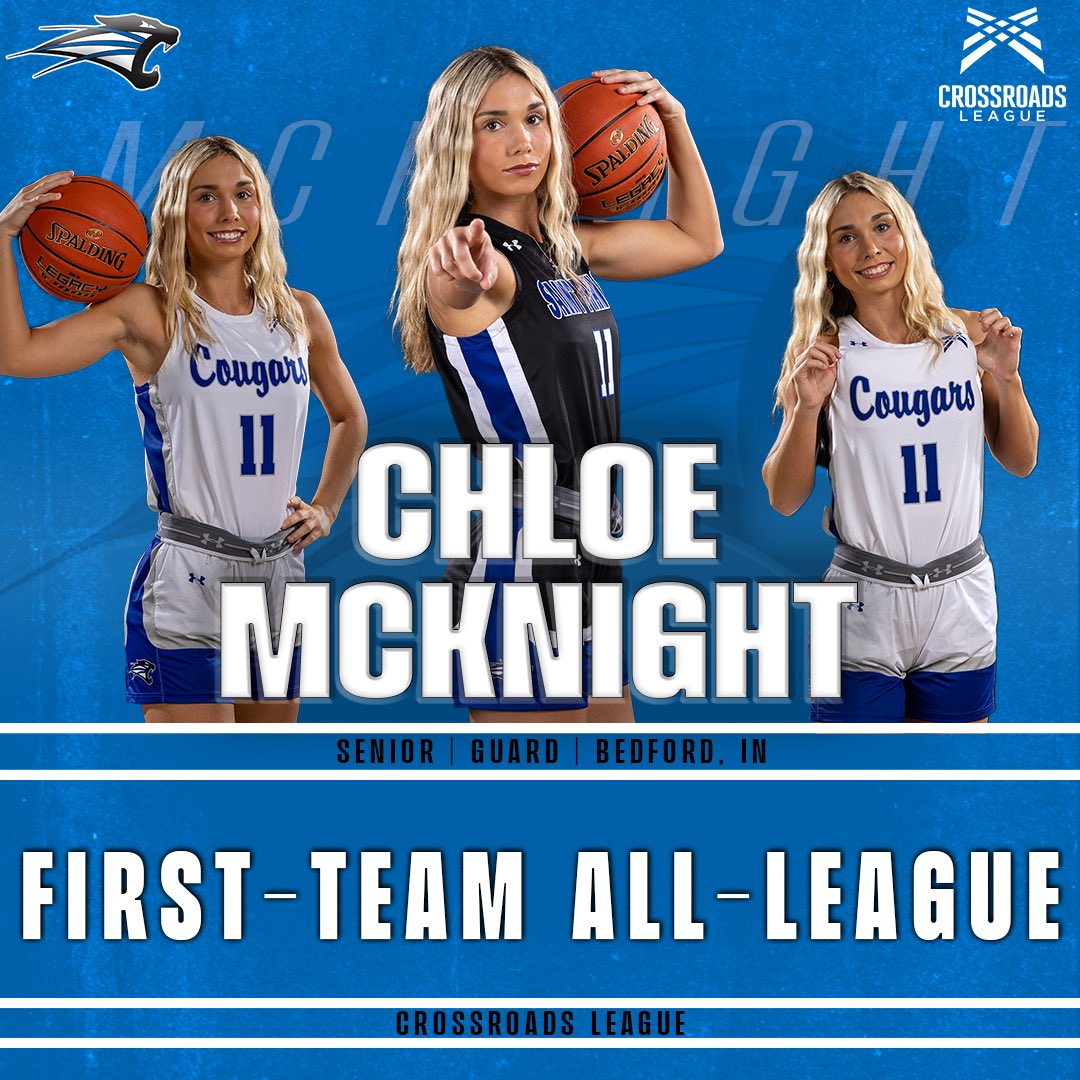🏀🐾Crossroads All-League Honors🐾🏀

Congratulations Cali Gregory, Cassidy Crawford, Chloe McKnight, Julia Mantayla, and Isabella Gizzi on earning Crossroads League honors! 

#TCC | #RollCougs