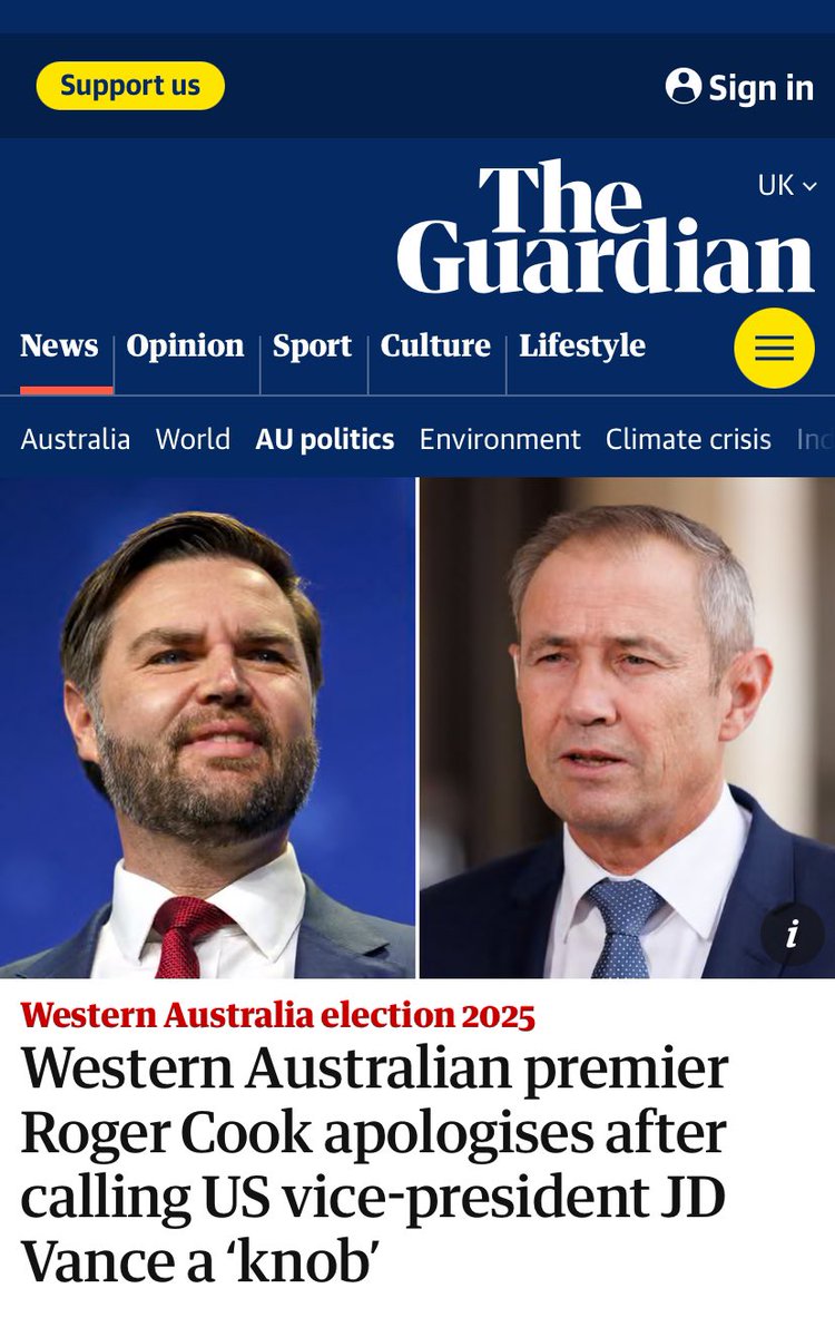 Sure glad the republicans like straight talking in politics. 
Hope they can take it as well as dishing it out 🤣🤣🇦🇺
#Trump #Vance