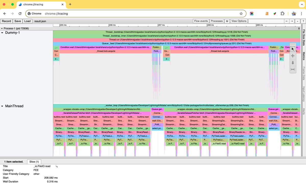 Sometimes, all you need is good tracing—like finding your lost TV remote! 📍🔍

Learning tracing with LitData! ⚡🚀🚀🚀
#Optimizations #LitData #Debugging