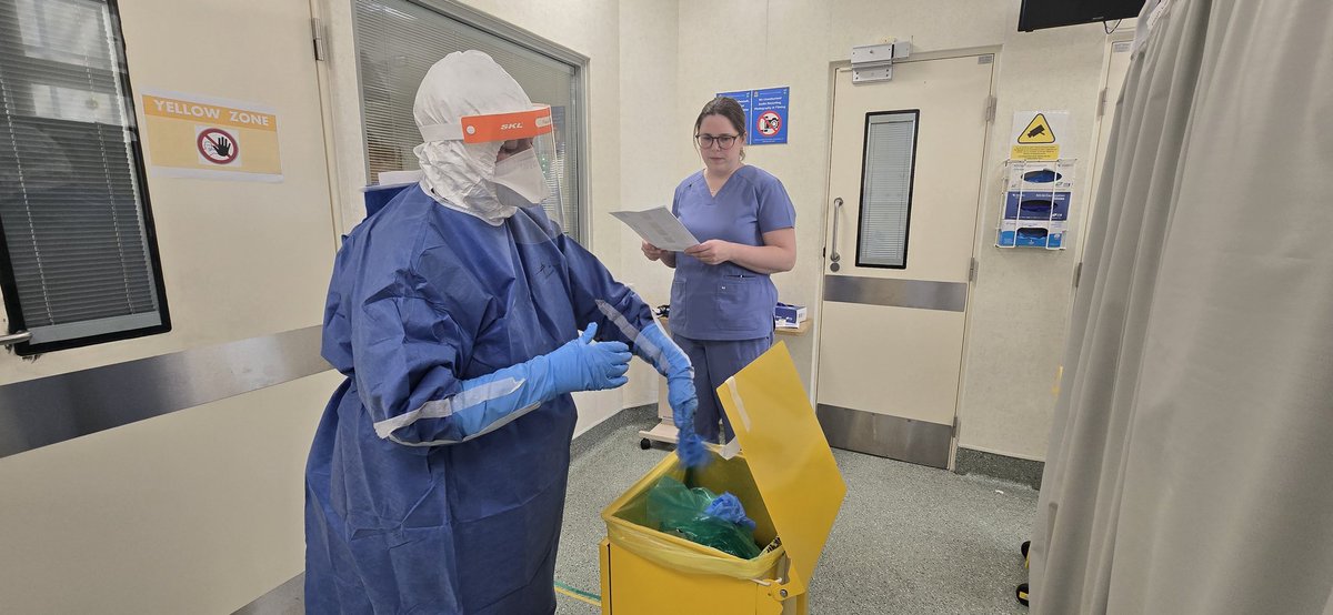 🚨 Milestone moment! 🚨 

Yesterday, we conducted our first Level 2 - HCID Assessment PPE training session for Nurse Leads at the NHLIU, equipping them with the skills and confidence to lead infection prevention &amp; control efforts in HCID response.

#NHLIU #HCID #PPE